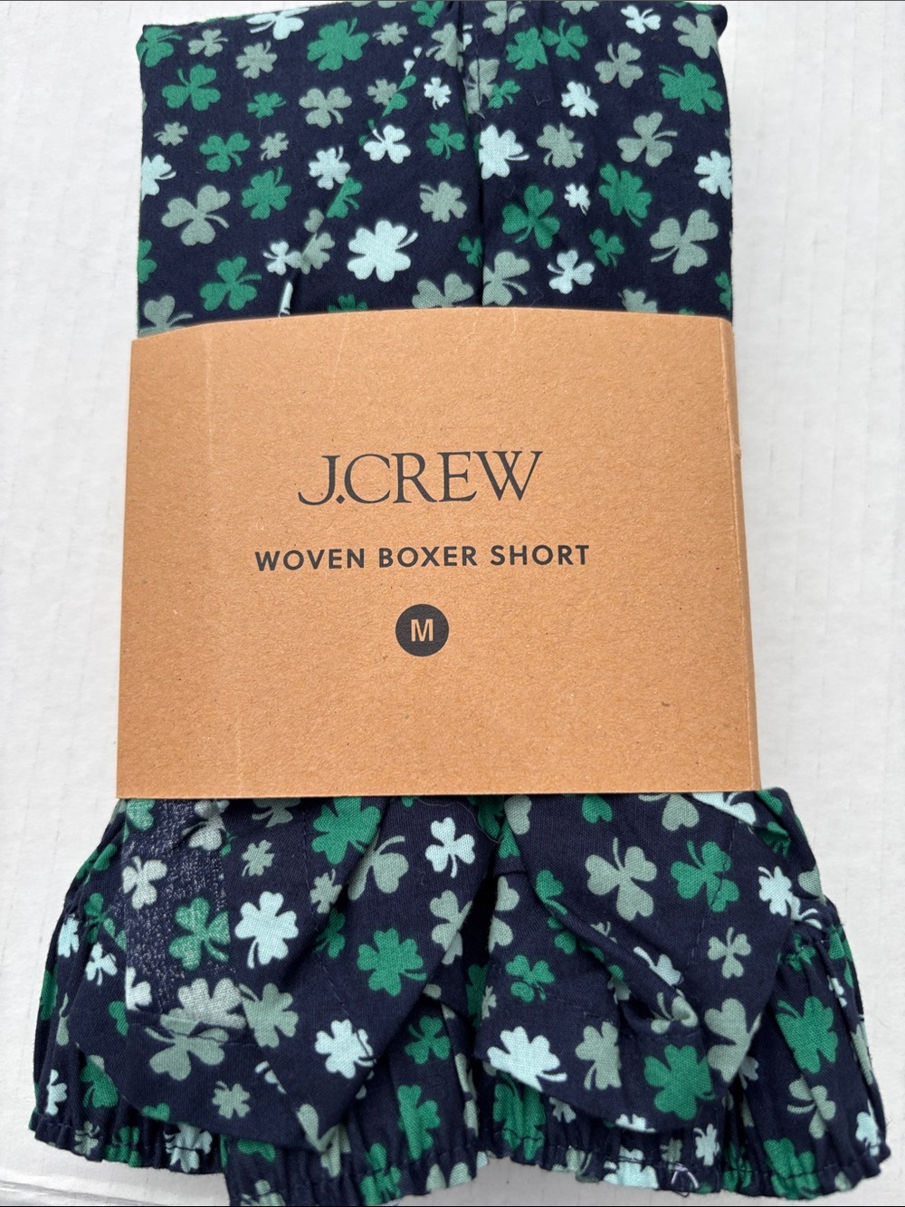 J.Crew Men’s Woven Boxer Shorts Size M